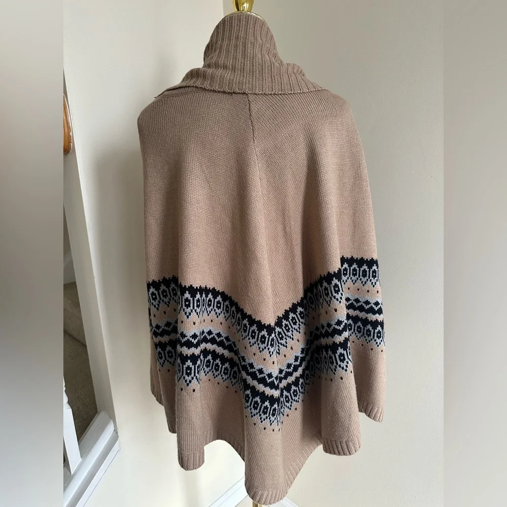 Sweater Poncho- One Size